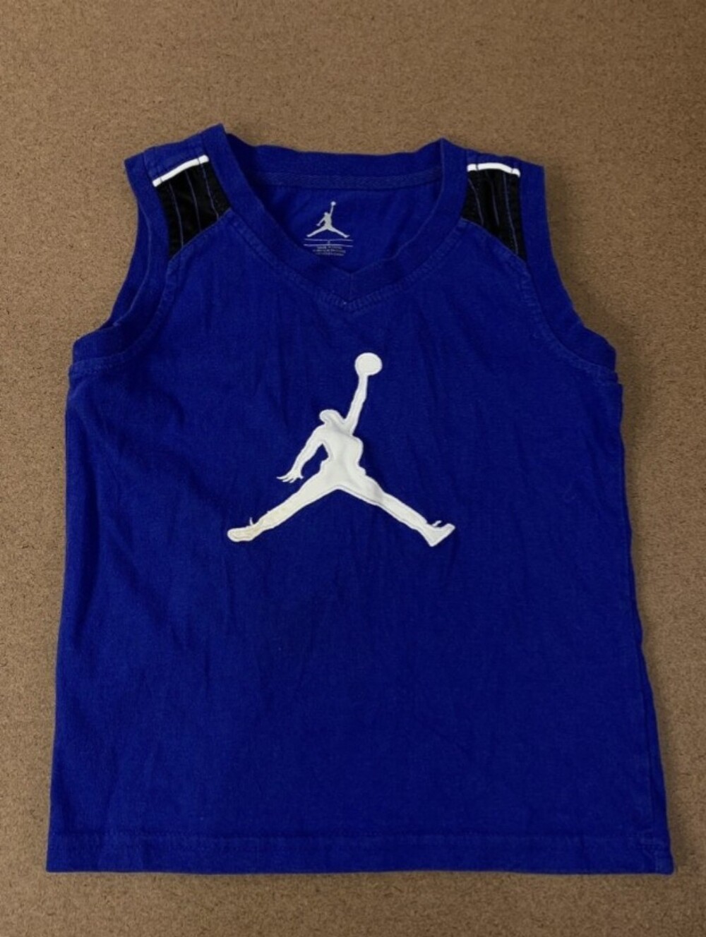 🌞4/20$ Jordan Royal Blue Tank with White Jumpman